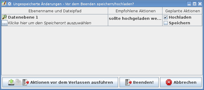 German with wider window, now all buttons are shown.