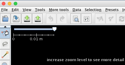 "increase zoom level to see more detail"