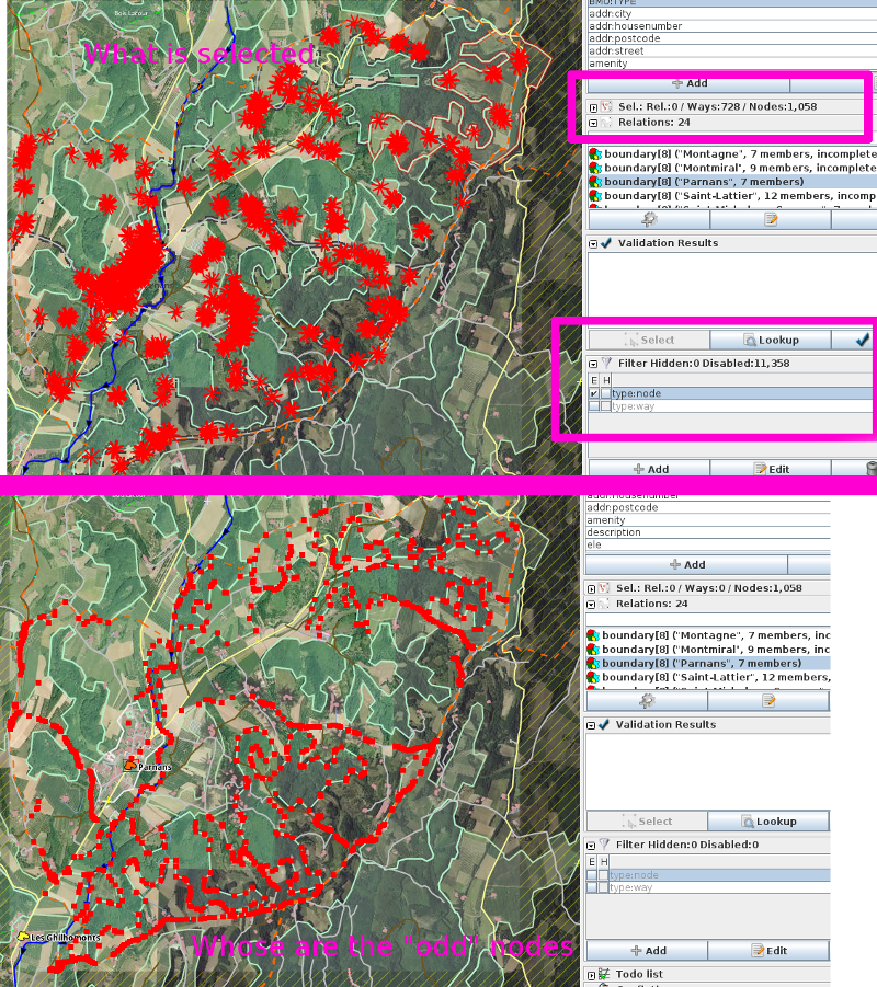screenshot of the issue