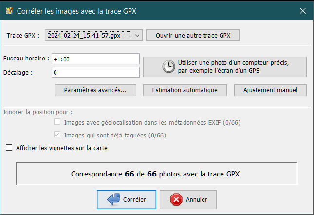 Mode avancé désactivé