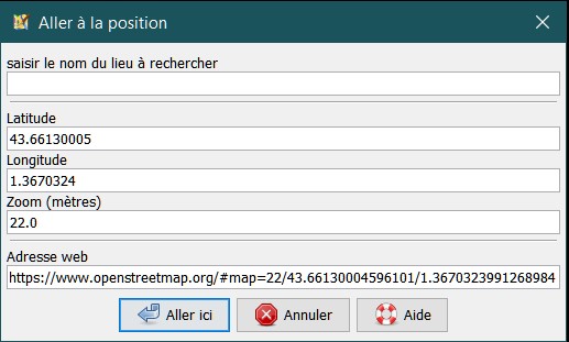 Aller à la position