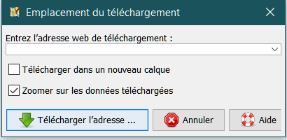 Ouvrir un emplacement