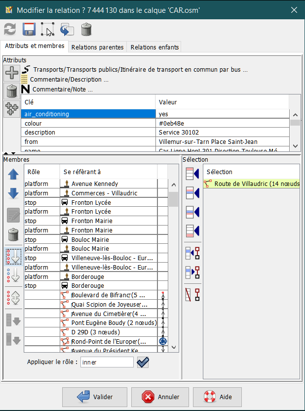 Éditeur de relations (Version Stable 18746) 
