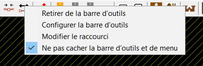 Menu contextuel