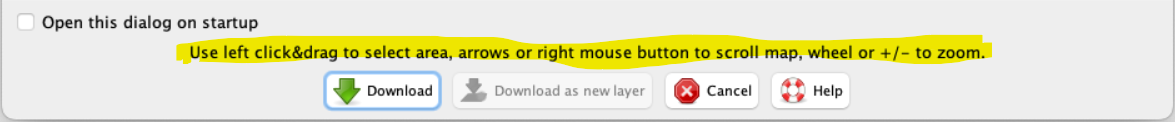 Use left click & drag to select an area, arrows or right mouse button to scroll the map, scroll wheel or +/- to zoom.