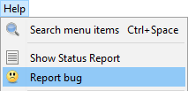 Screenshot of Help menu. Don't delete this image, it is used on [/newticket].