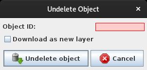 undelete screenshot